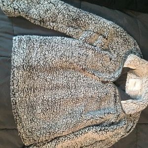 Thread and supply fleece sherpa